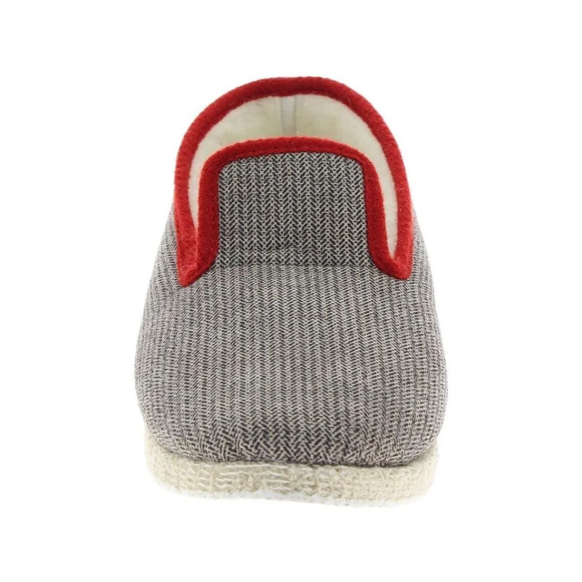 Chausse Mouton - Charentaises STUART - Marron - Taille-Homme Pantoufles / Chaussons