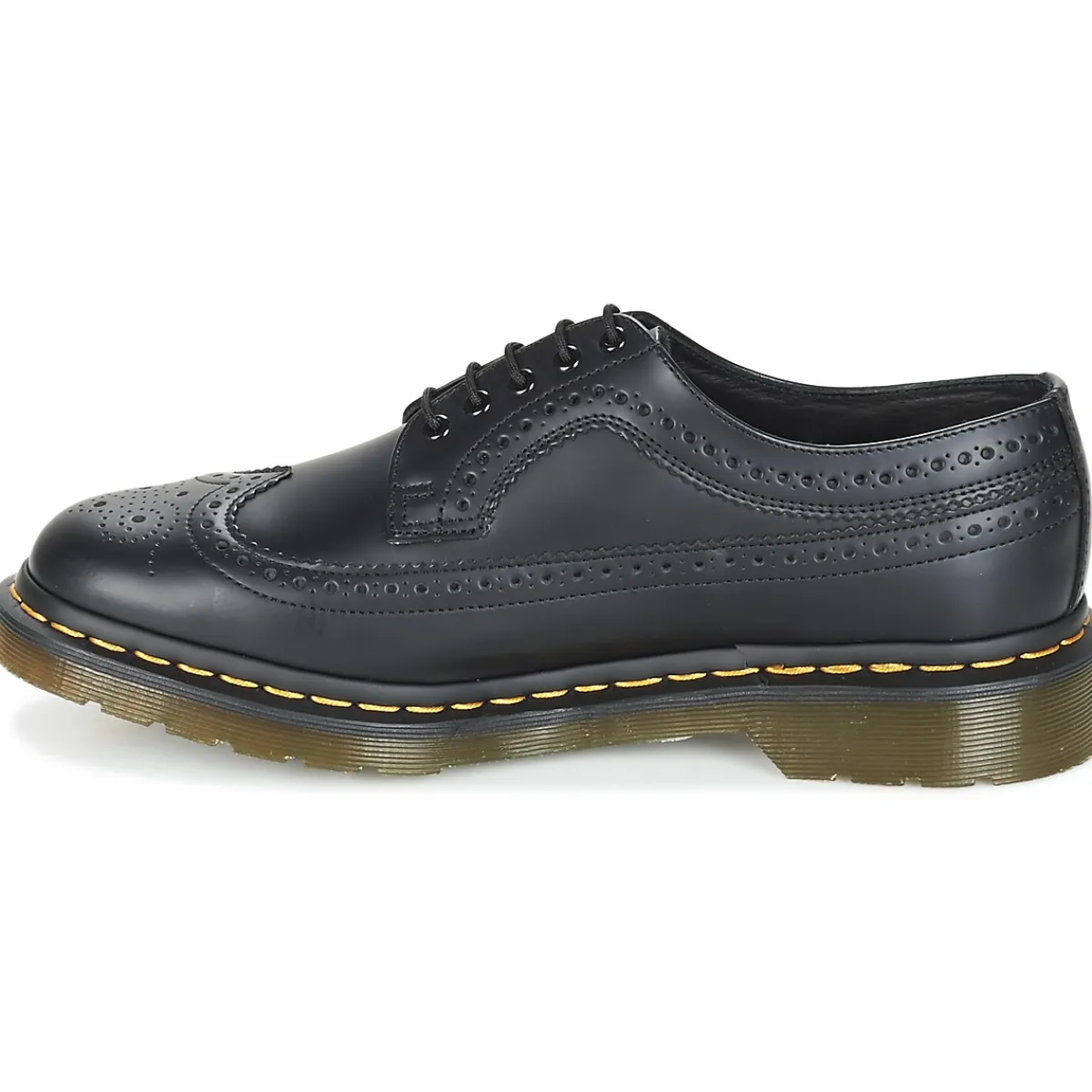 Dr. Martens 3989 BROGUE BLACK SMOOTH-Homme Derbies & Richelieu
