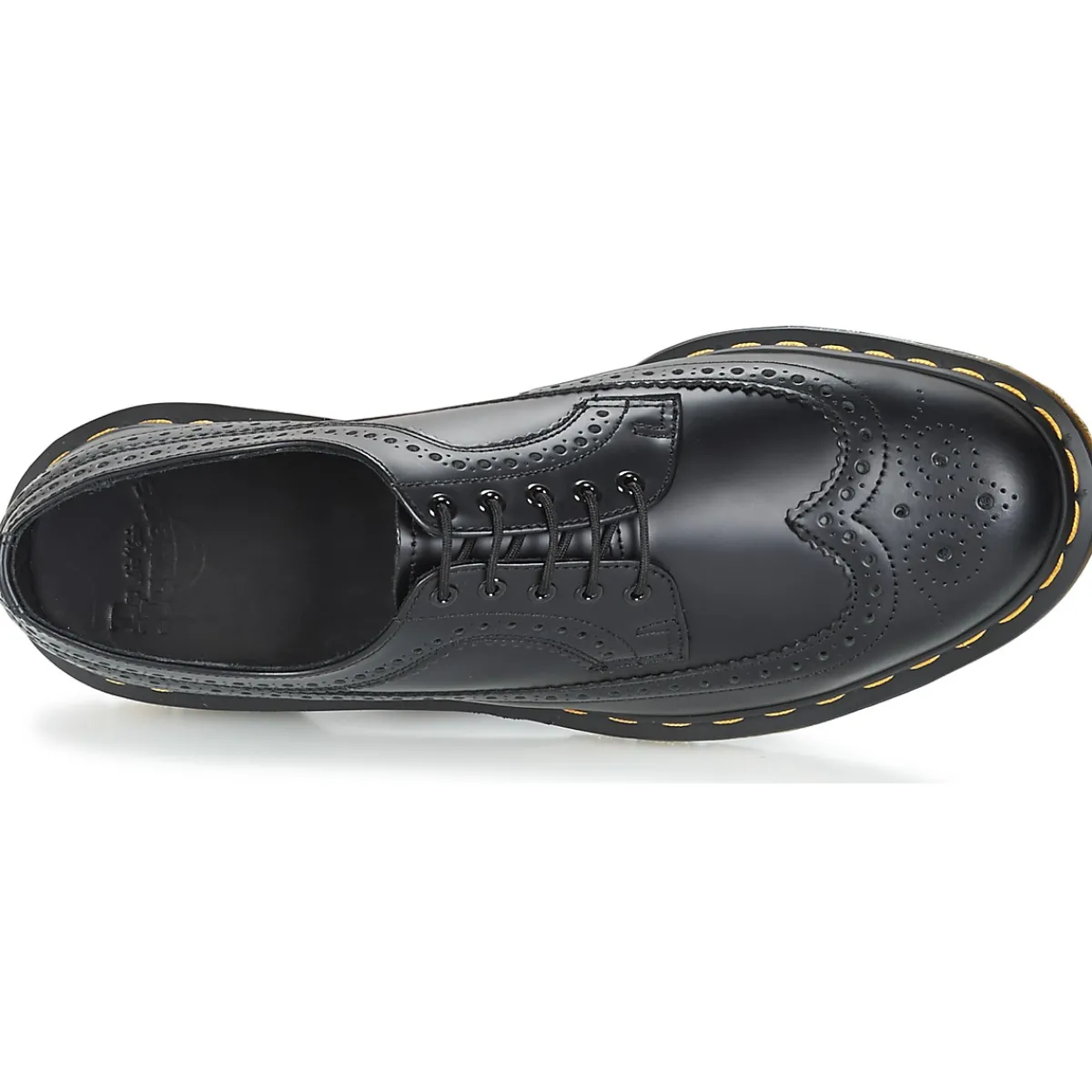 Dr. Martens 3989 BROGUE BLACK SMOOTH-Homme Derbies & Richelieu