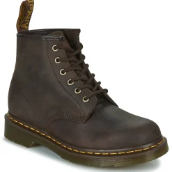 Dr. Martens 101 DARK BROWN CRAZY HORSE-Homme Bottines / Boots