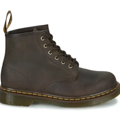 Dr. Martens 101 DARK BROWN CRAZY HORSE-Homme Bottines / Boots