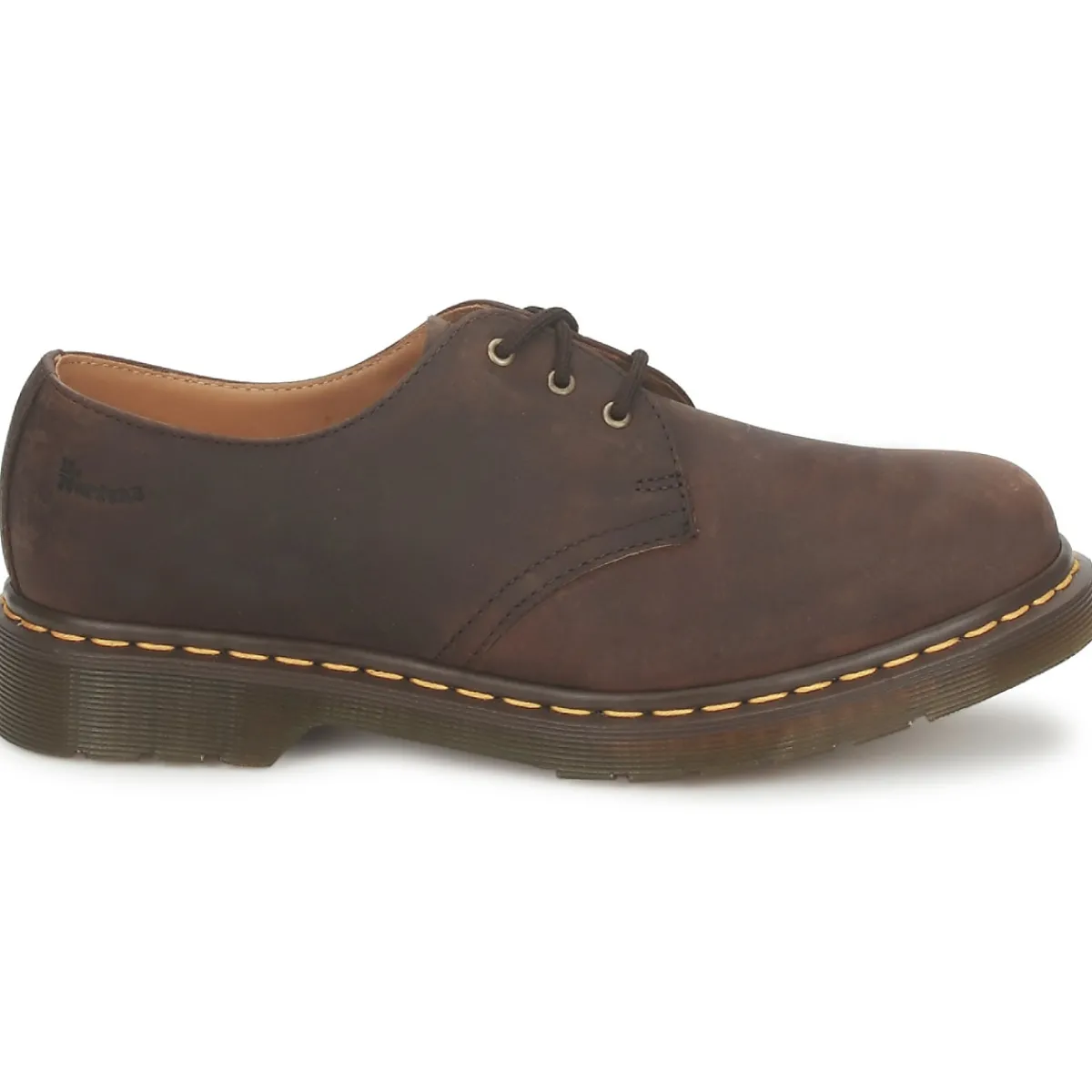 Dr. Martens 1461 DARK BROWN CRAZY HORSE-Homme Derbies & Richelieu