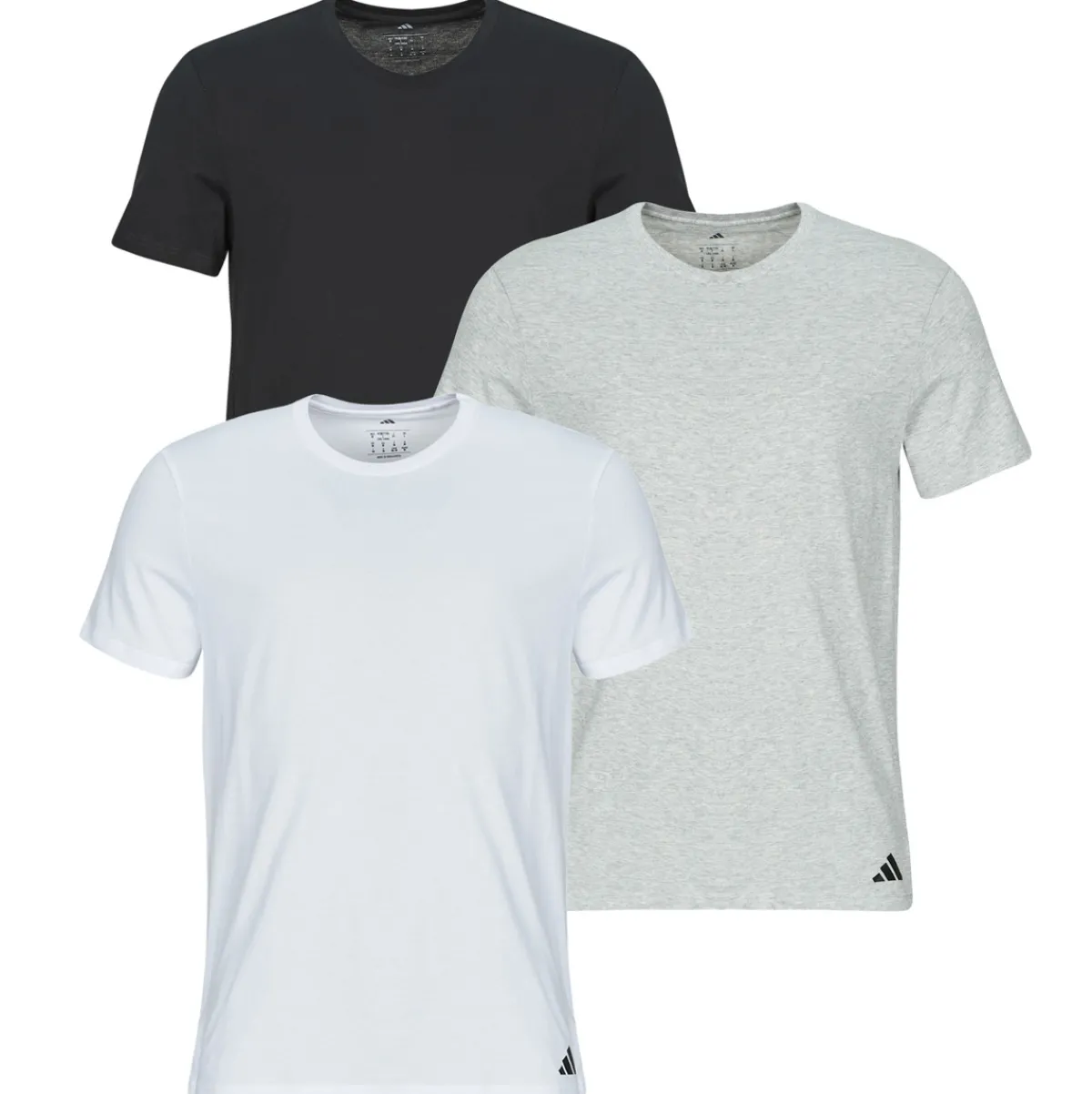 adidas ACTIVE CORE COTTON Pack de 3-Homme T-Shirts & Polos