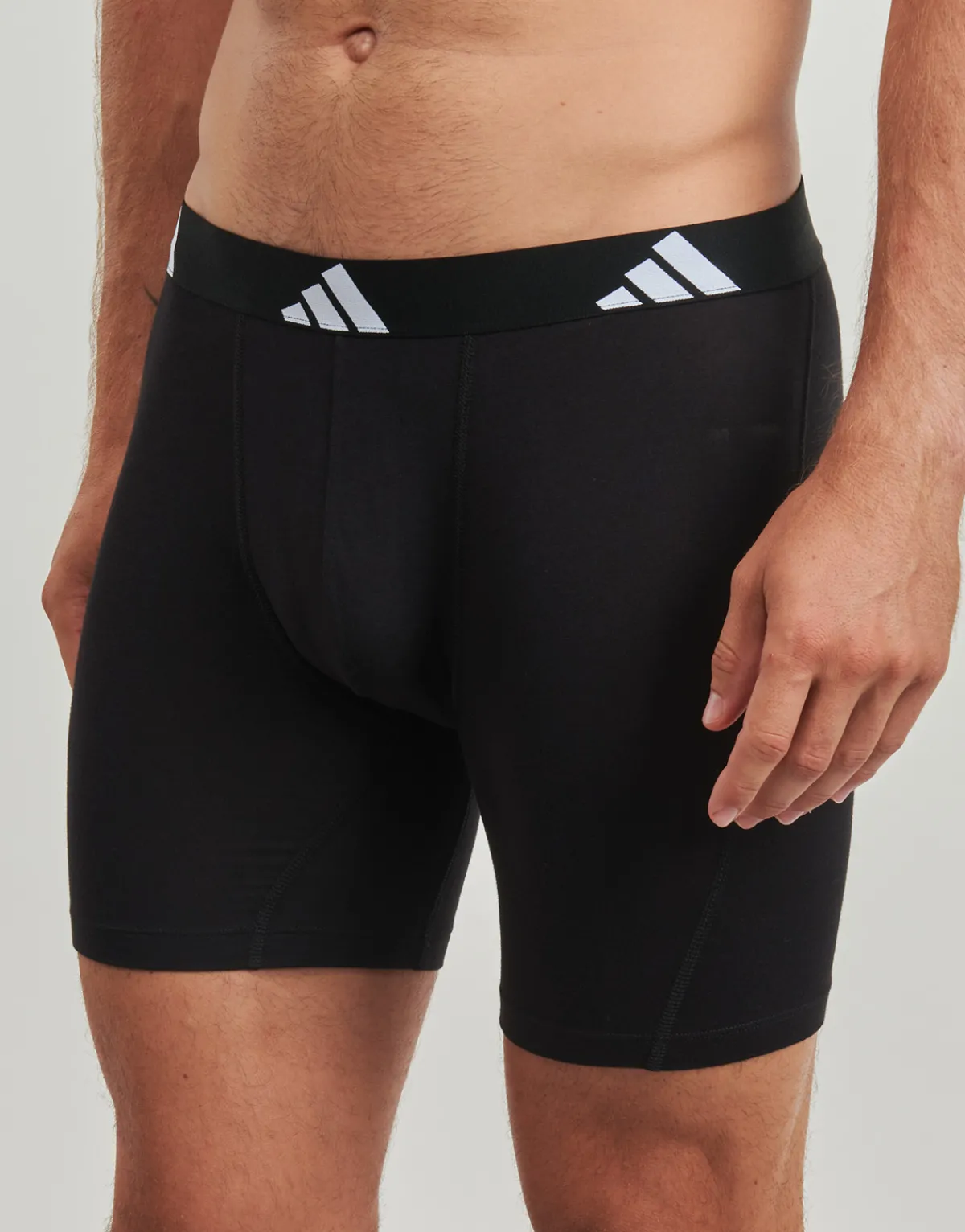 adidas ACTIVE FLEX COTTON Boxer Long Pack de 3-Homme Boxers