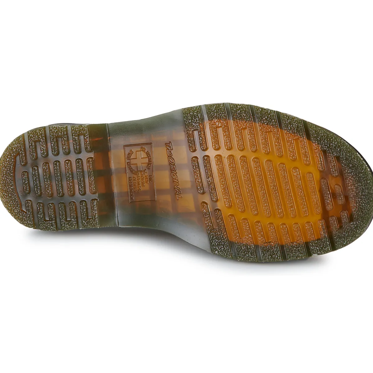 Dr. Martens ADRIAN SAVANNAH TAN NUBUCK-Homme Mocassins & Chaussures Bateau