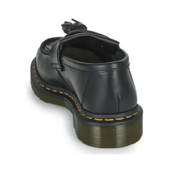 Dr. Martens ADRIAN YS BLACK SMOOTH-Homme Mocassins & Chaussures Bateau