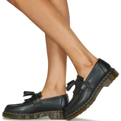 Dr. Martens ADRIAN YS BLACK SMOOTH-Homme Mocassins & Chaussures Bateau