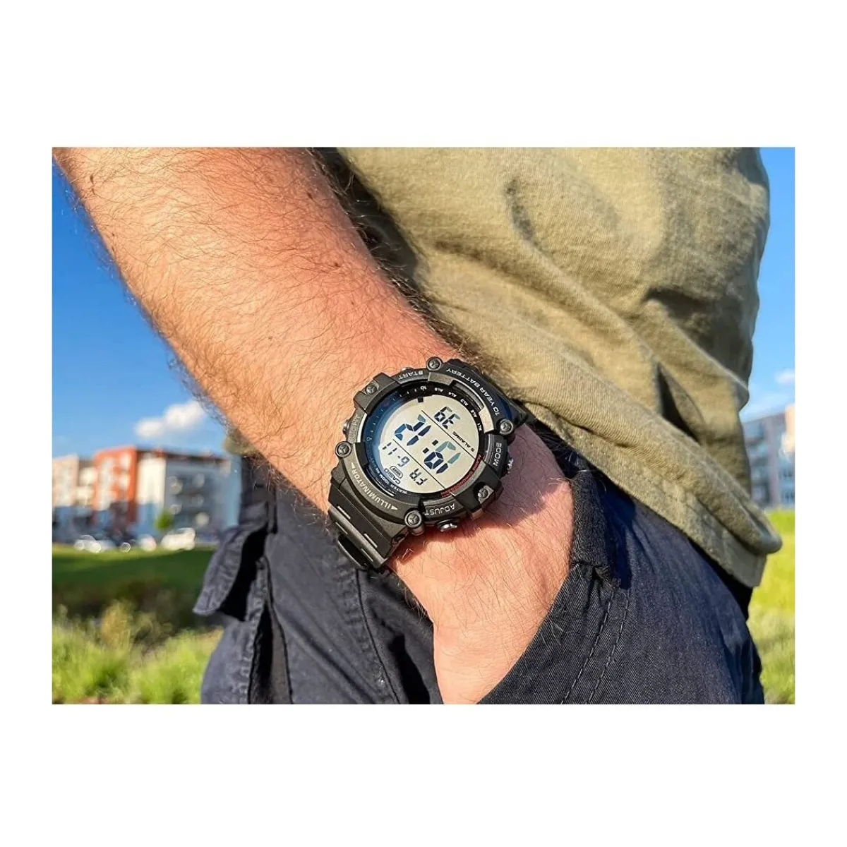 Casio AE1500WHX1A-Homme Montres