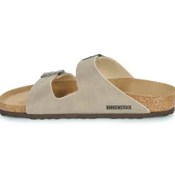 BIRKENSTOCK Arizona SYN DesDust GrTaupe/Brown VEG-Homme Mules / Sabots