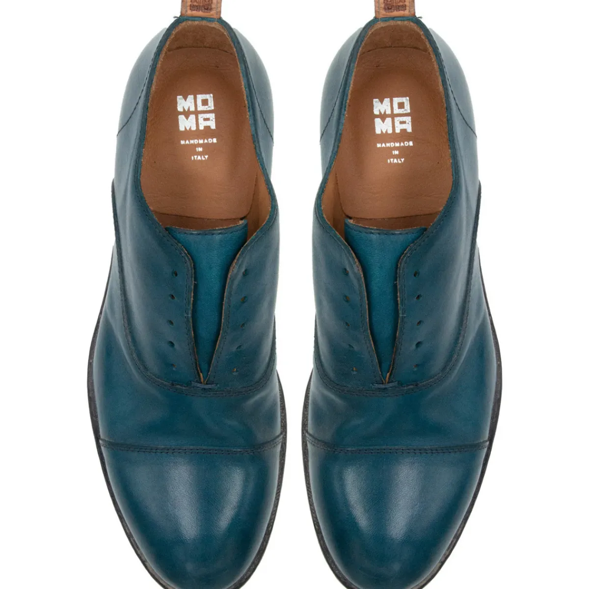 Moma 17404A-TRI-Homme Slip Ons