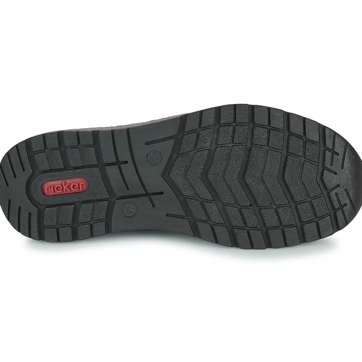 Rieker B9057-00-Homme Slip Ons