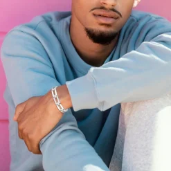 Sc Crystal B4374-Homme Bijoux