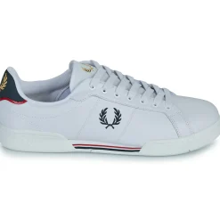 Fred Perry B722 LEATHER-Homme Baskets Mode