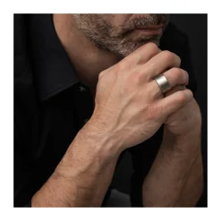 Orusbijoux Bague Homme Jonc Vieilli-Homme Bijoux