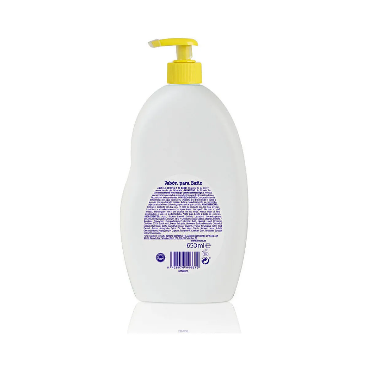 Nenuco Bain Hydratant Au Lait D&39;amande Douce-Homme Soins Corps & Bain