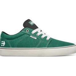 Etnies BARGE LS GREEN BLACK WHITE-Homme Skate