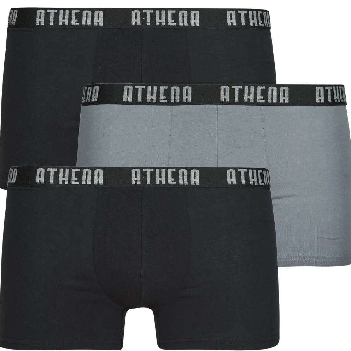 Athena BASIC COLOR Pack de 3-Homme Boxers