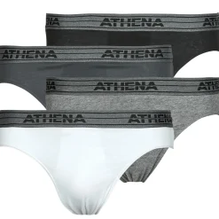 Athena BASIC COTON Pack de 4-Homme Slips