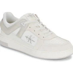 Calvin Klein Jeans BASKET CUP LOW LACEUP LTH ML MTR-Homme Baskets Mode