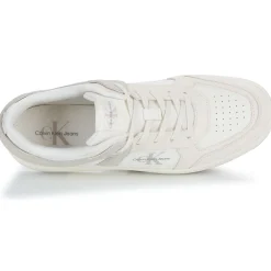 Calvin Klein Jeans BASKET CUP LOW LACEUP LTH ML MTR-Homme Baskets Mode