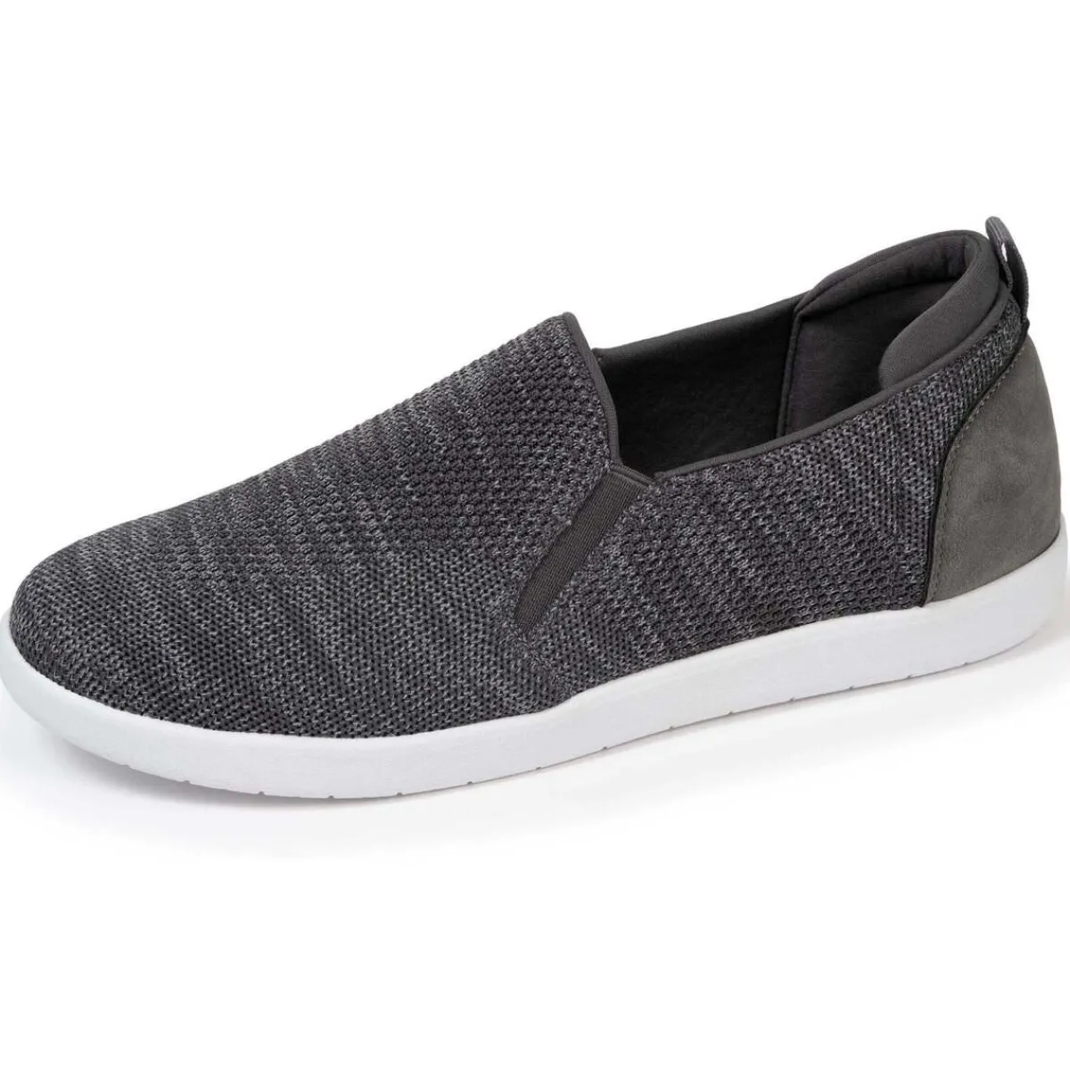 Isotoner Baskets Homme slip-on Gris-Homme Slip Ons