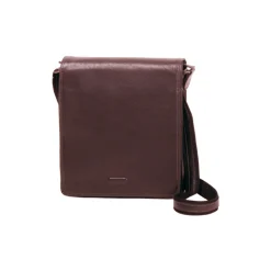 Katana Besace A4 À Bandoulière En Cuir De Vachette Grainé K 69304-Homme Besaces / Sacs Bandoulière