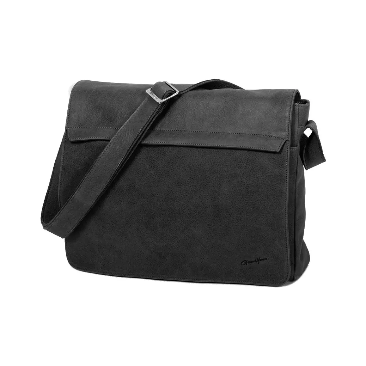 Gerard Henon Besace A4 Grande Taille Collection Vintage 7173-Homme Besaces / Sacs Bandoulière