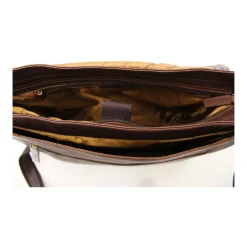 Gerard Henon Besace Arizona Cuir De Vachette Gras Pleine Fleur GH 5273-Homme Besaces / Sacs Bandoulière