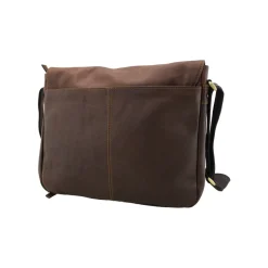 Gerard Henon Besace Arizona Cuir De Vachette Gras Pleine Fleur GH 5273-Homme Besaces / Sacs Bandoulière