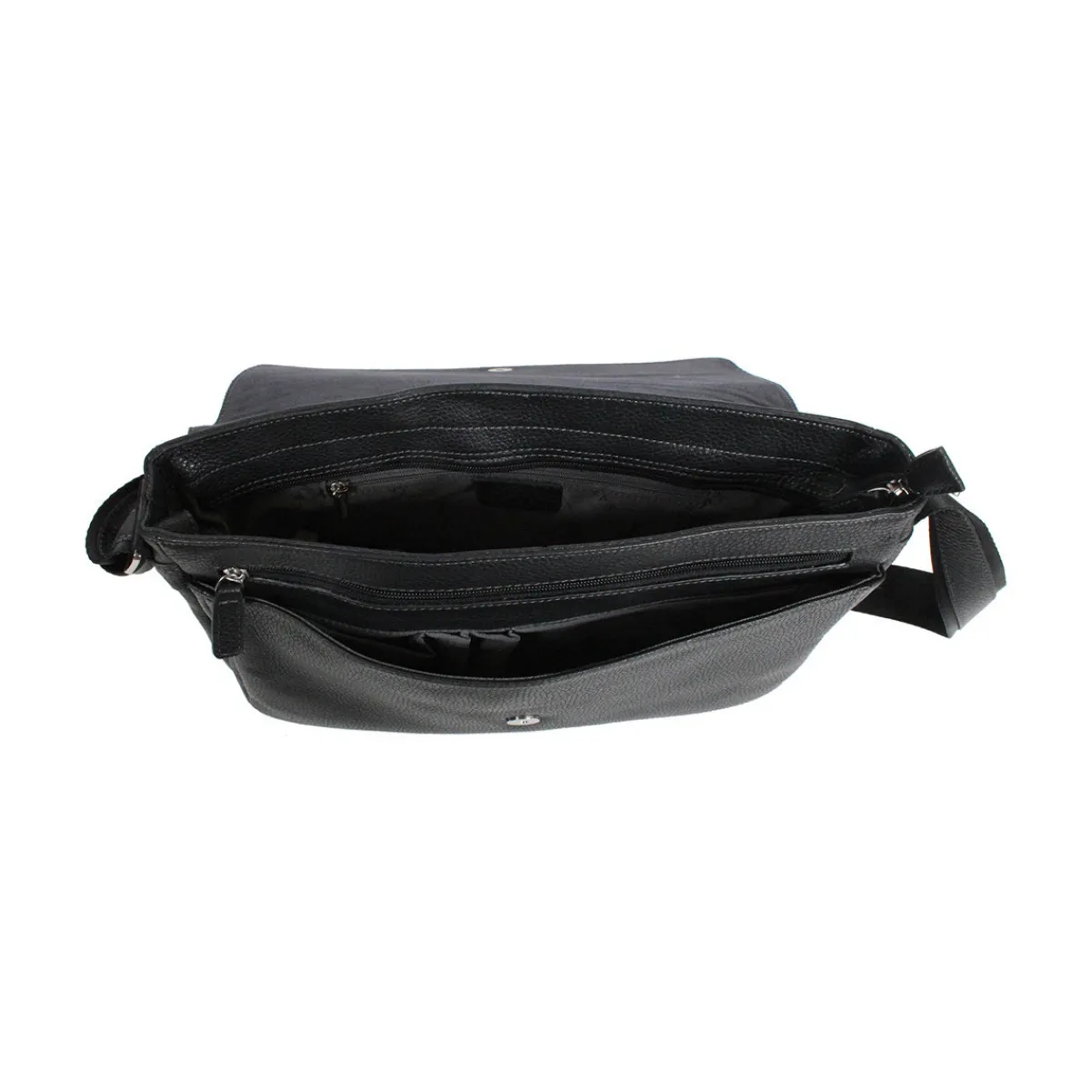 Katana Besace Cuir De Vachette Grainé K83606-Homme Besaces / Sacs Bandoulière