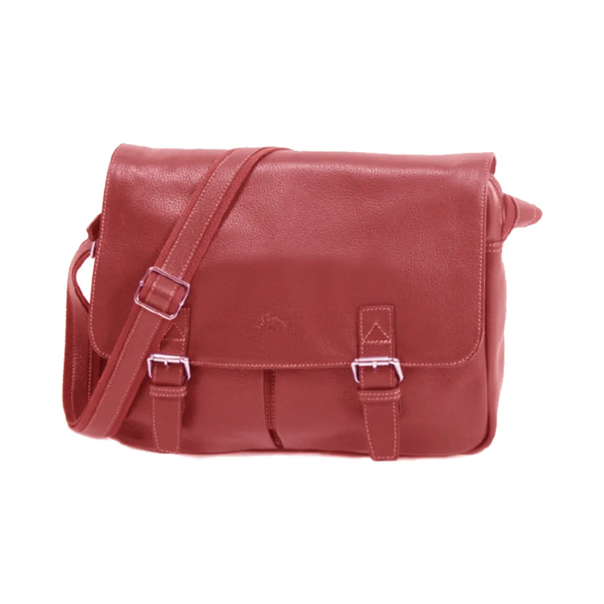 Katana Besace Cuir De Vachette Grainé 69354-Homme Besaces / Sacs Bandoulière