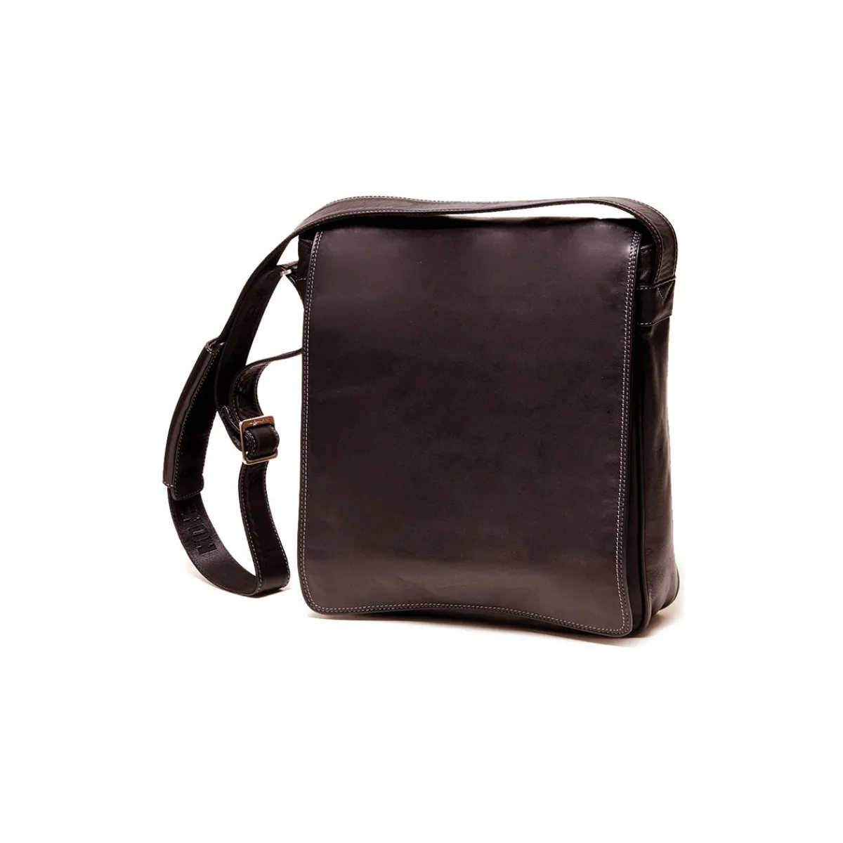 Gerard Henon Besace Gentleman Cuir De Vachette Lisse Souple GH 2655-Homme Besaces / Sacs Bandoulière