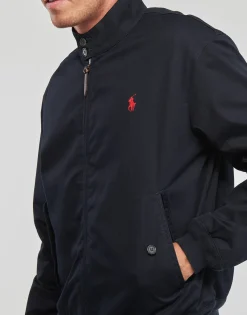 Polo Ralph Lauren BLOUSON ZIPPE EN SERGE DE COTON AVEC DOUBLURE TARTAN-Homme Vestes|Vestes