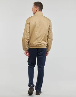 Polo Ralph Lauren BLOUSON ZIPPE EN SERGE DE COTON AVEC DOUBLURE TARTAN-Homme Vestes|Vestes