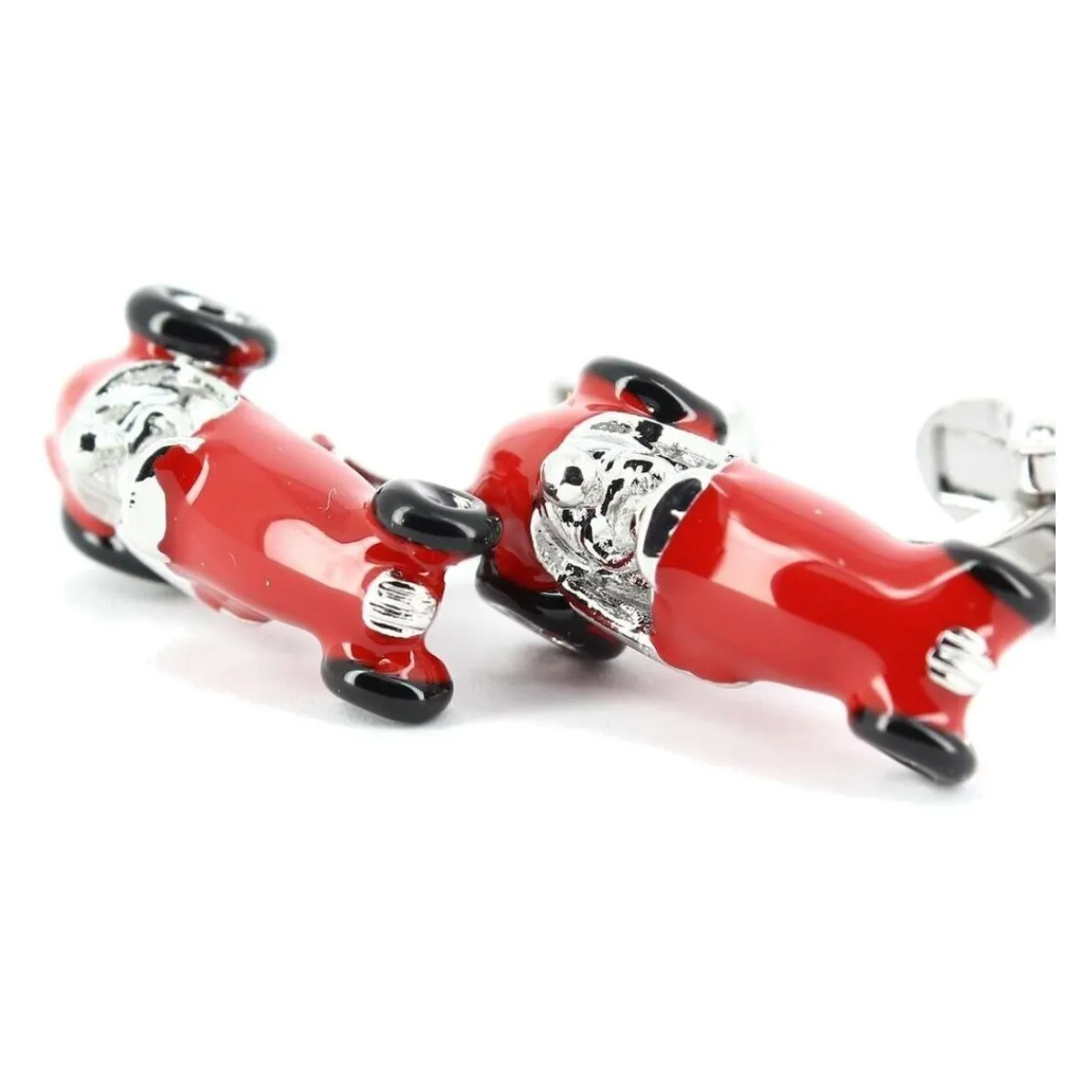 Tony & Paul Boutons de manchette bolide Vermillon-Homme Bijoux