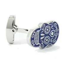 Tony & Paul Boutons de manchette Calavera Mexico Multicolore-Homme Bijoux