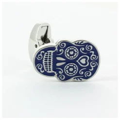 Tony & Paul Boutons de manchette Calavera Mexico Multicolore-Homme Bijoux