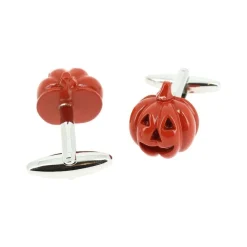 Tony & Paul Boutons de manchette Citrouille-Homme Bijoux