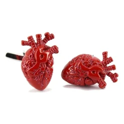 Tony & Paul Boutons de manchette Coeur de cardiologue-Homme Bijoux
