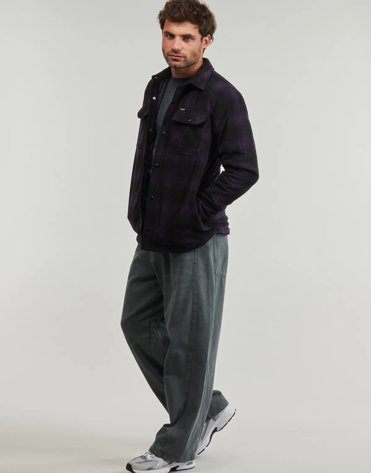 Volcom BOWERED FLEECE LS-Homme Chemises