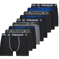 Freegun BOXERS COTON E1 X9-Homme Caleçons