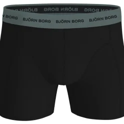 Björn Borg Boxers Cotton Stretch 5-Pack Vert-Homme Caleçons