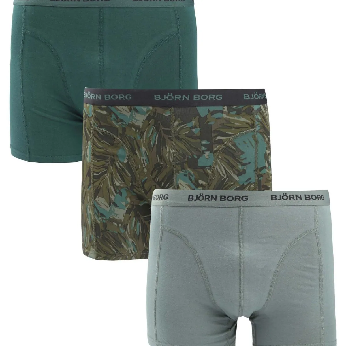 Björn Borg Boxers 3Pack Stretch-Homme Caleçons