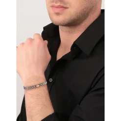 Maserati Bracelet en acier-Homme Bijoux
