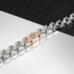 Maserati Bracelet en acier-Homme Bijoux