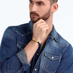 Sector Bracelet en acier-Homme Bijoux