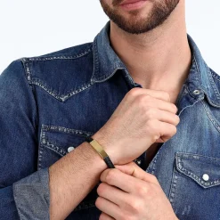 Sector Bracelet en acier-Homme Bijoux