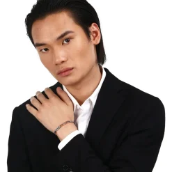 Maserati Bracelet en acier-Homme Bijoux