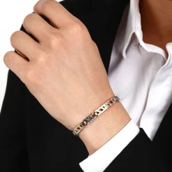 Maserati Bracelet en acier-Homme Bijoux