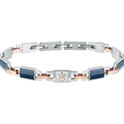 Maserati Bracelet en acier-Homme Bijoux